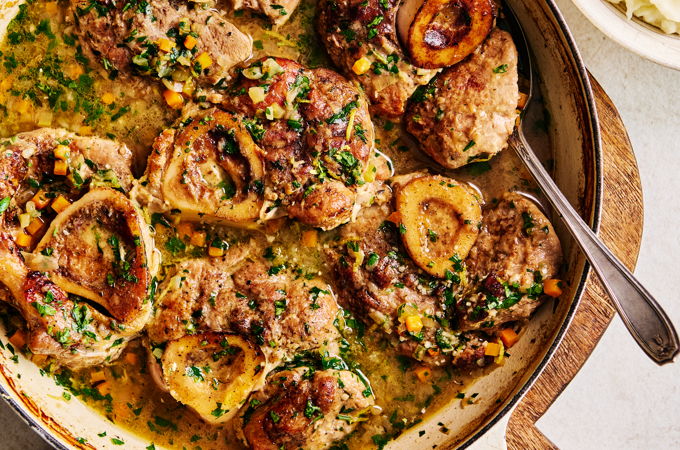 Osso buco à la milanaise (le meilleur)