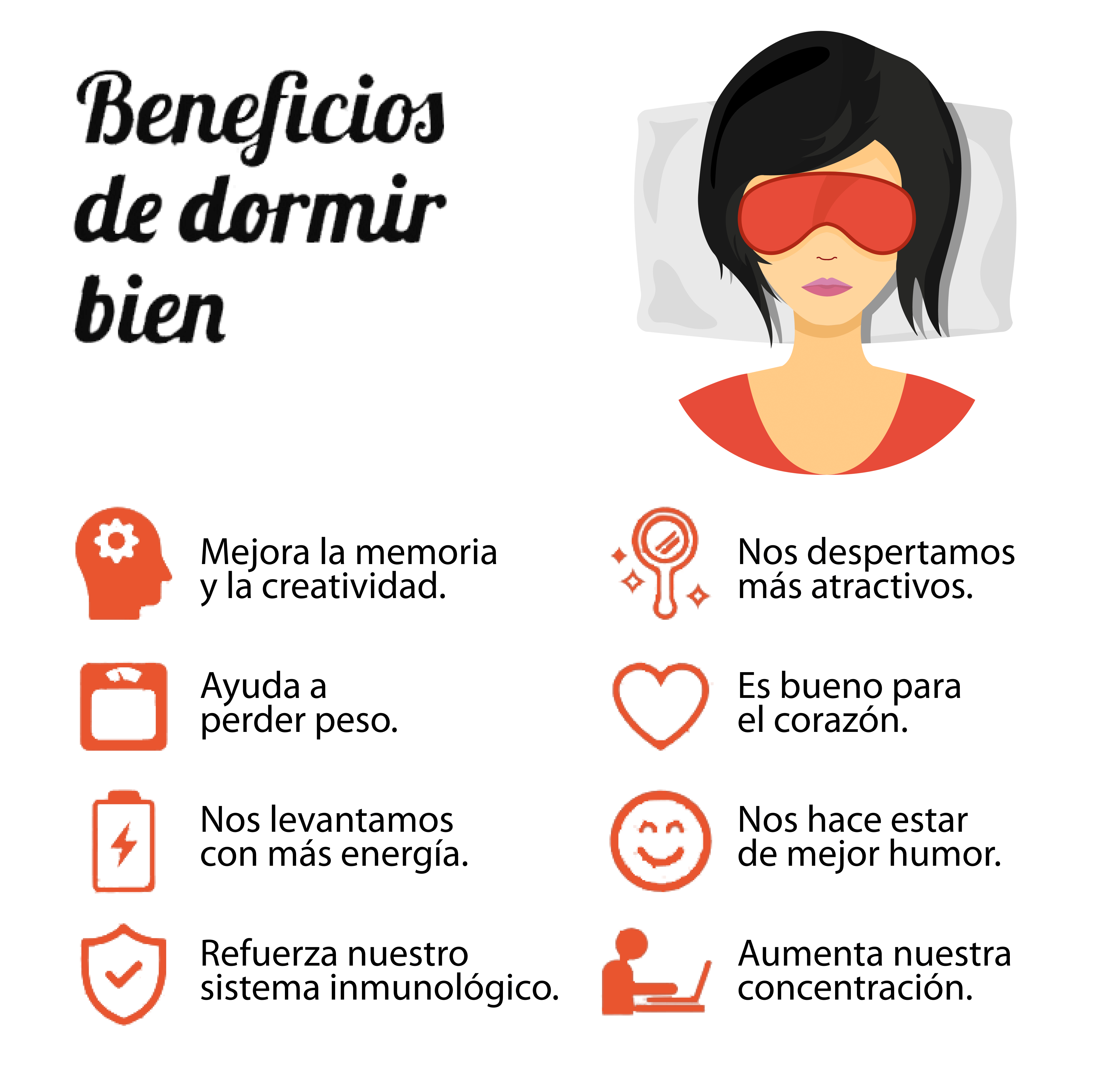 Beneficios de dormir bien