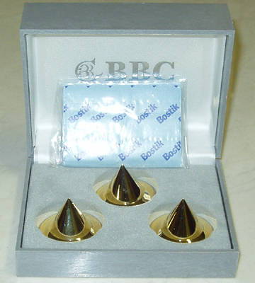 Bbc Gold Damper (3 Pc ), Audio Resonant cones, brand new !