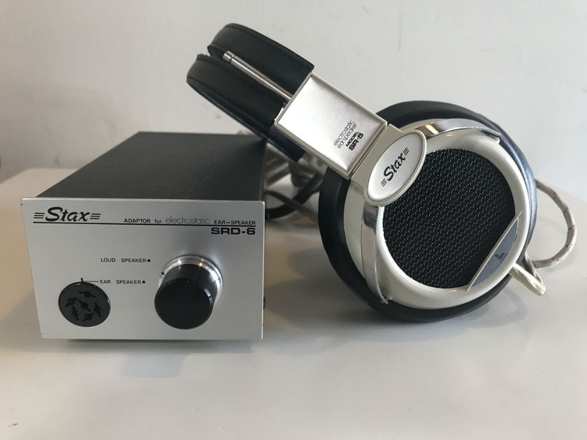 Stax SRD-6 Adaptor for Electrstatic Earspeaker w/ SR-5 Ear Speaker