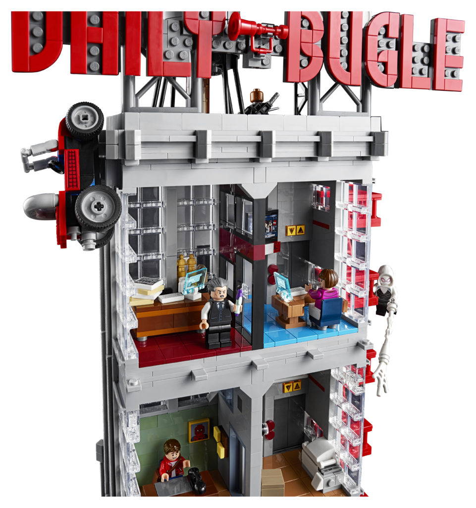 Lego Marvel Daily Bugle set