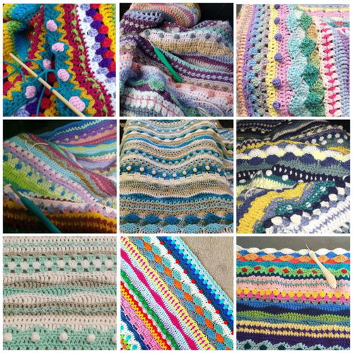 Seaside Stash Busting Decke von Eleonora Tully