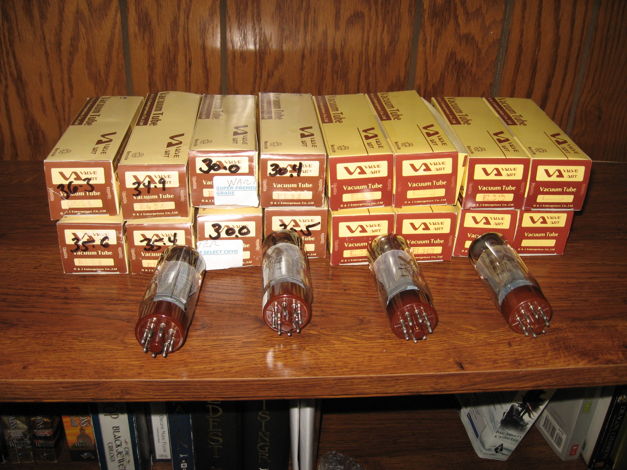 valve art el-34 tubes (16 total) USED