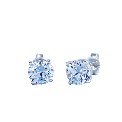 lab grown diamond earrings