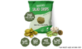 Marvin's Pea and Feta Falafel Salad Crisps with fresh ingredients