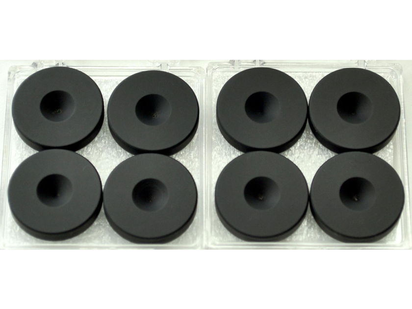 SuperCellAudio ® Set of 8 floor protectors / disks FSD-1-B-8