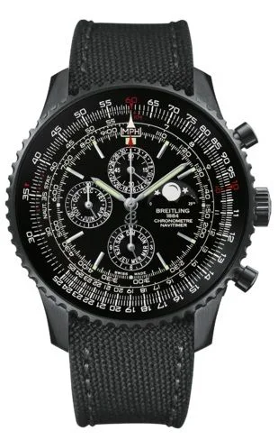 Navitimer 1461 48 Blacksteel / Black / Military / Pin