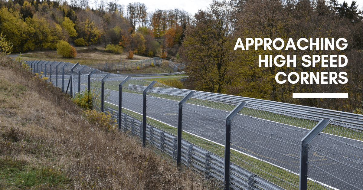Approaching High Speed Corners On The Racetrack Racers360