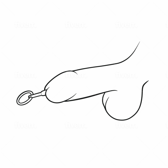 Penis Plug Illustration