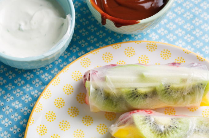 Fruit Spring Rolls