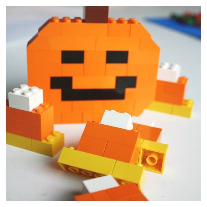  Lego Candy Corn or Jack O’ Lantern