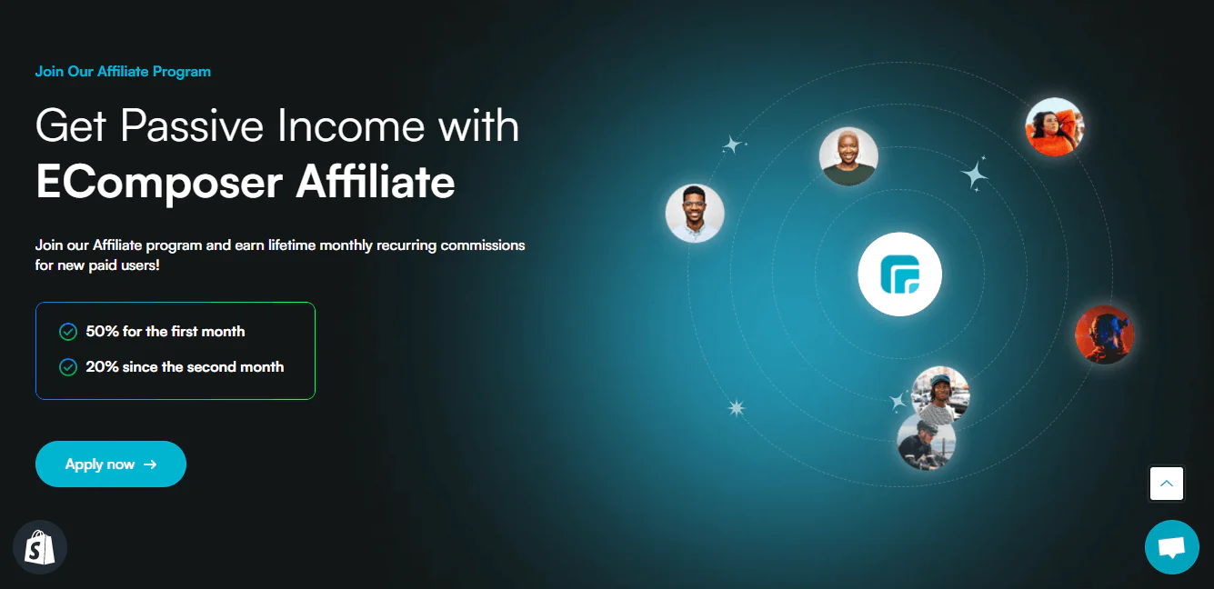 ecomposer affiliate program