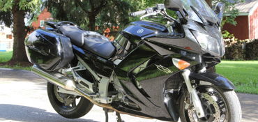 2009 YAMAHA FJR1300A motorcycle for rent near Chagrin Falls, OH