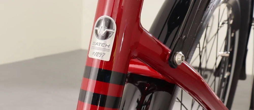 Batch E-Step Thru electric bike seat tube 