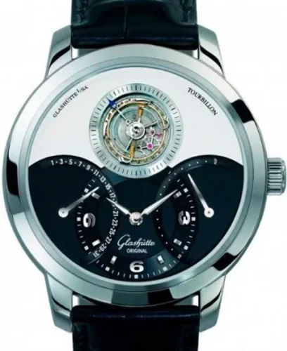 Glashütte Original PanoGraph TOURBILLON XL WHITE GOLD