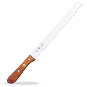 TOJIRO High-Carbon Stainless Steel Bread Slicer 235mm