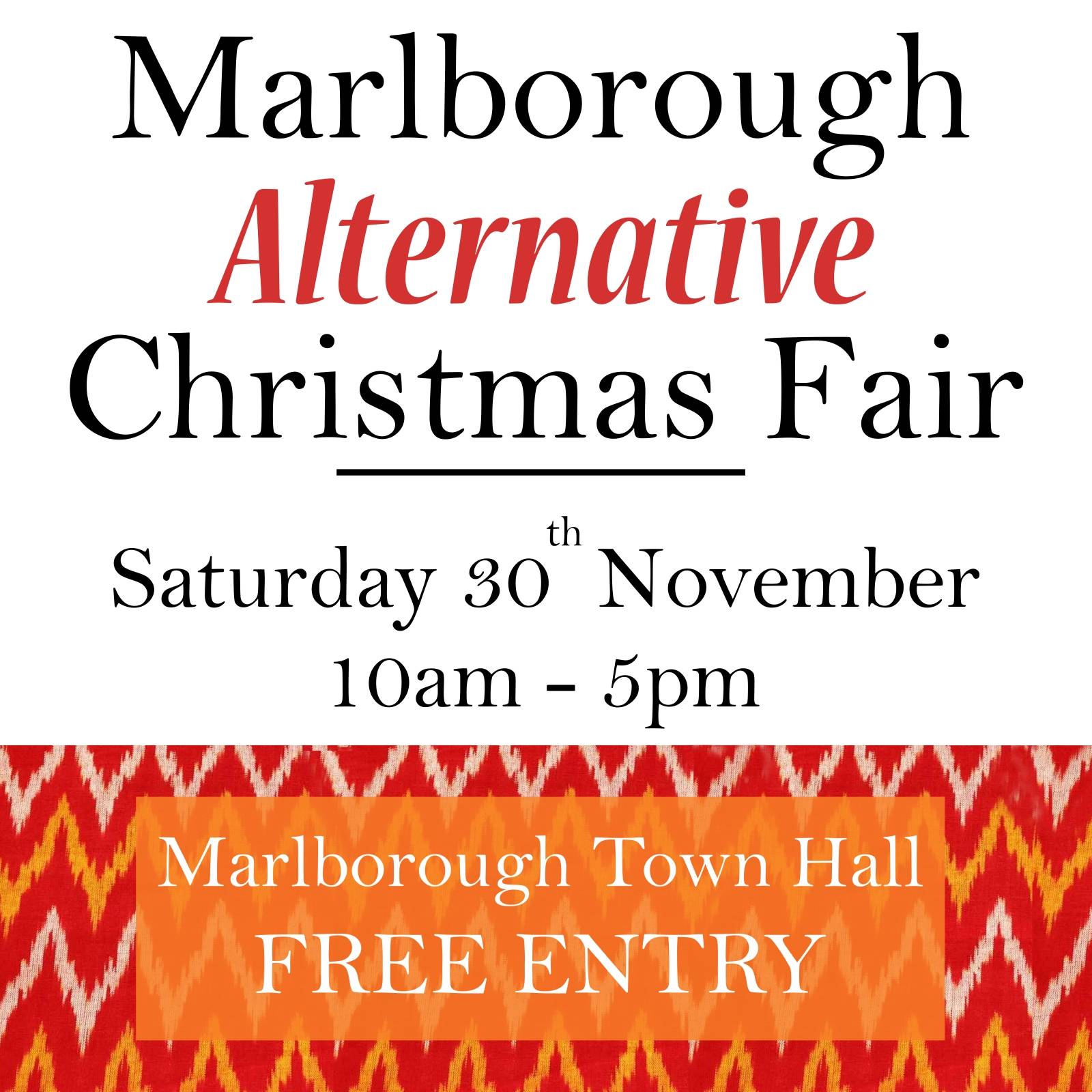 Marlborough Alternative Christmas Fair - Indigo Antiques