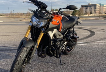 2014 YAMAHA FZ-09 motorcycle for rent near Westminster, CO