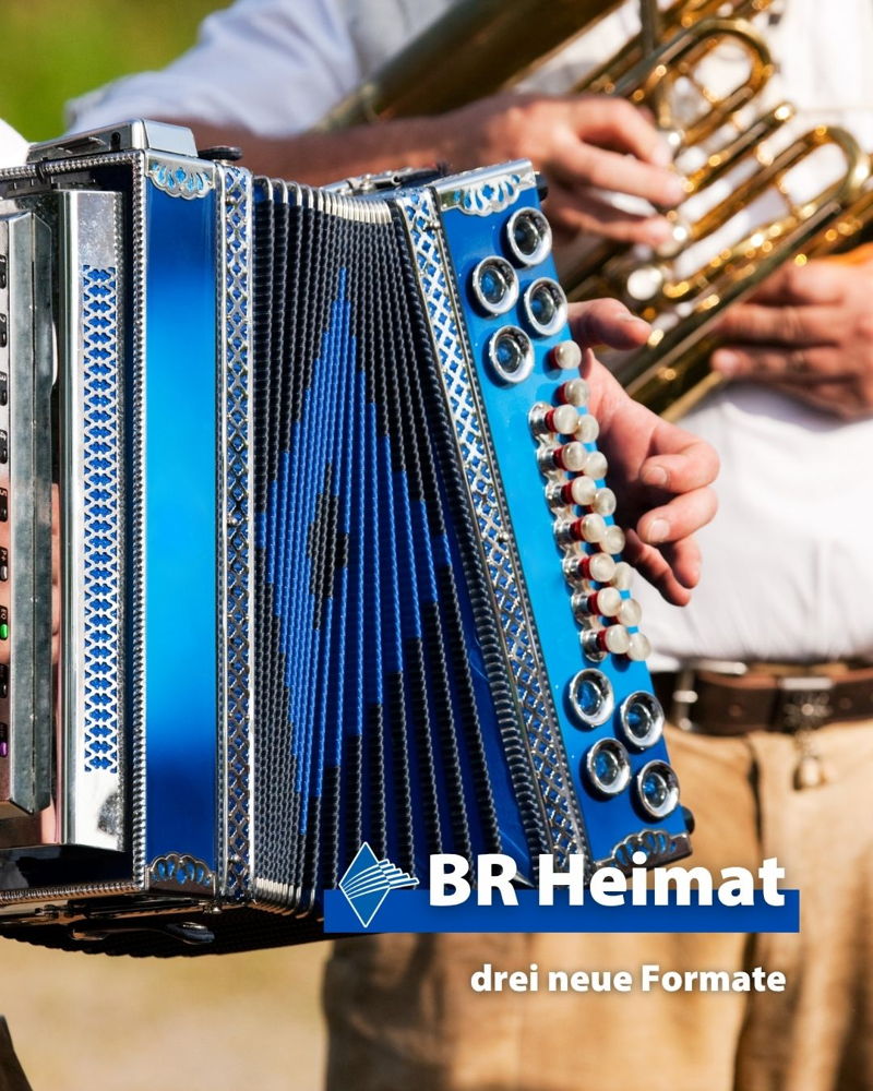 🎺 Neue Bühne für junge bayerische Volksmusik! 🎺

Der Bayerische Rundfunk baut sein Angebot für die junge Volksmusik- und Brass-Szene aus. Mit drei neuen Formaten bringt BR Heimat junge Musikerinnen und Musiker auf neue Bühnen – digital, im Radio und 
