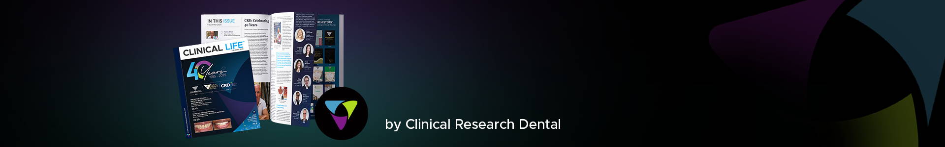 the blog post banner featuring a Clinical Life magazine