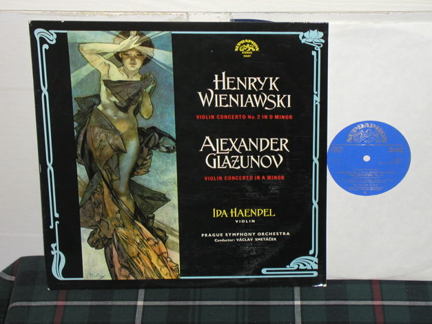 Haendel/Smetacek/PSO - Wienawski/Glazunov Blue suprapho...