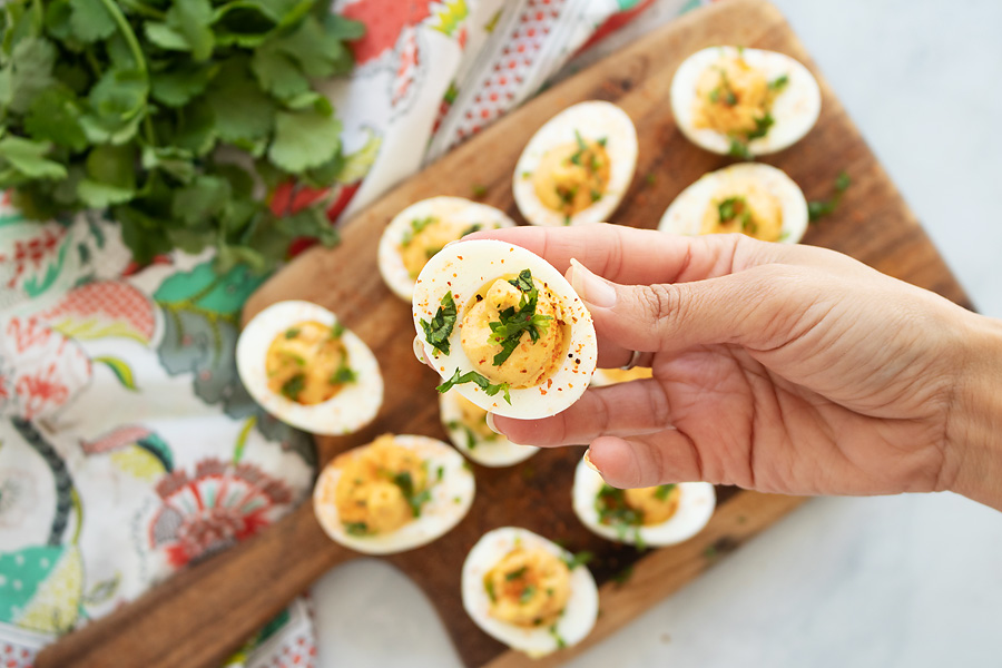 keto deviled eggs