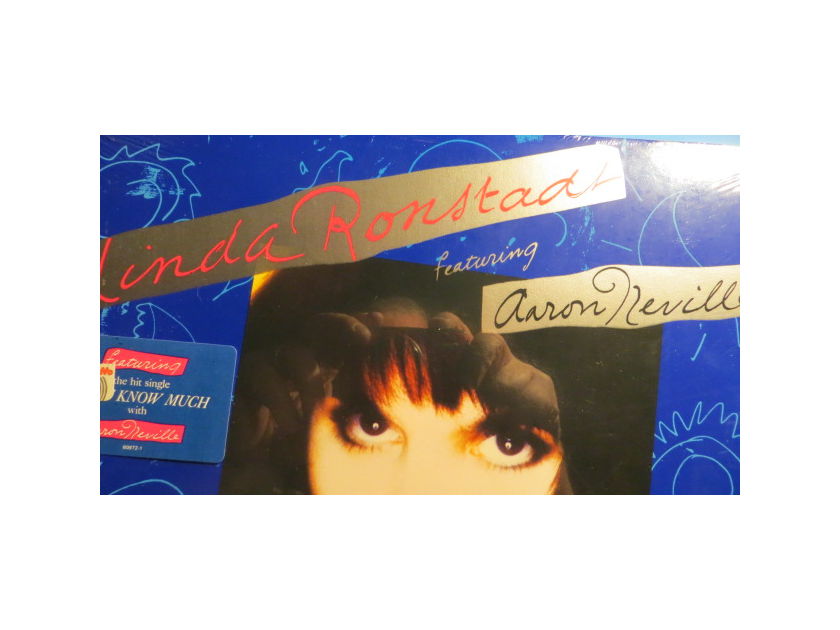 LINDA RONSTADT featuring AARON NEVILLE - CRY LIKE A RAINSTORM HOWL LIKE THE WIND SEALED