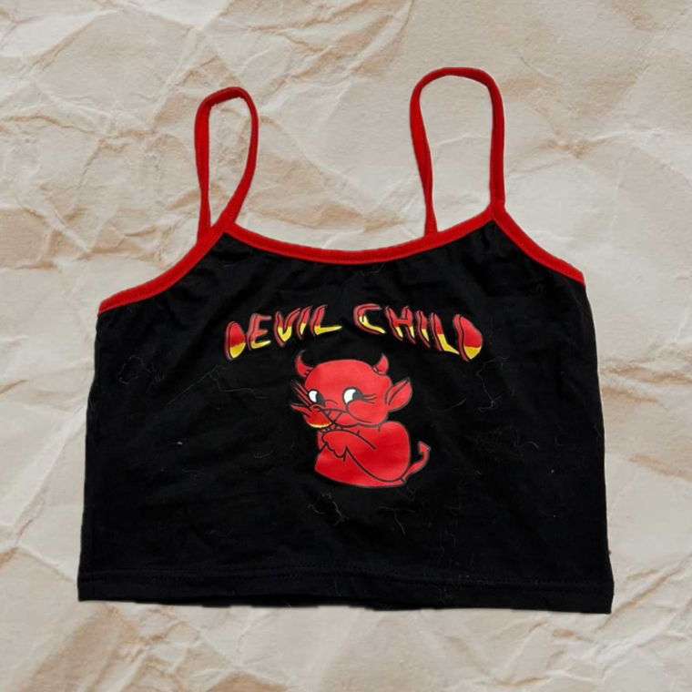 Devil Child Crop Top