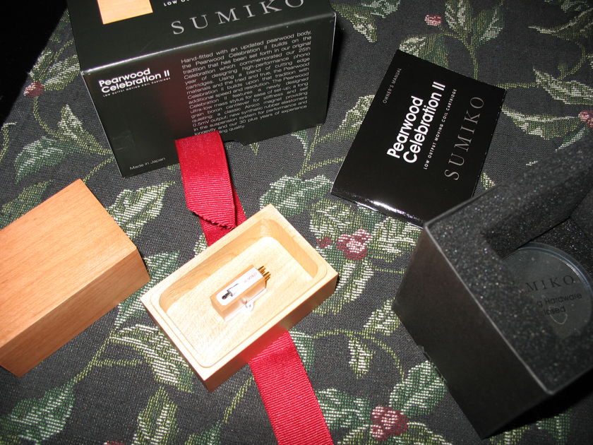 Sumiko Pearwood  Celebration II Cartridge Like New