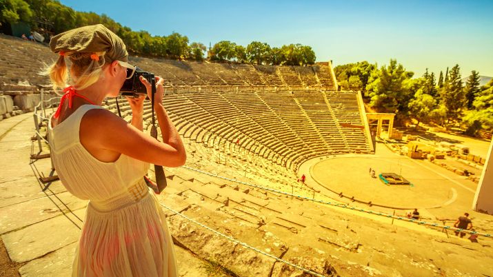 Epidaurus is an ancient Greek city located on the northeastern coast of the Peloponnese peninsula