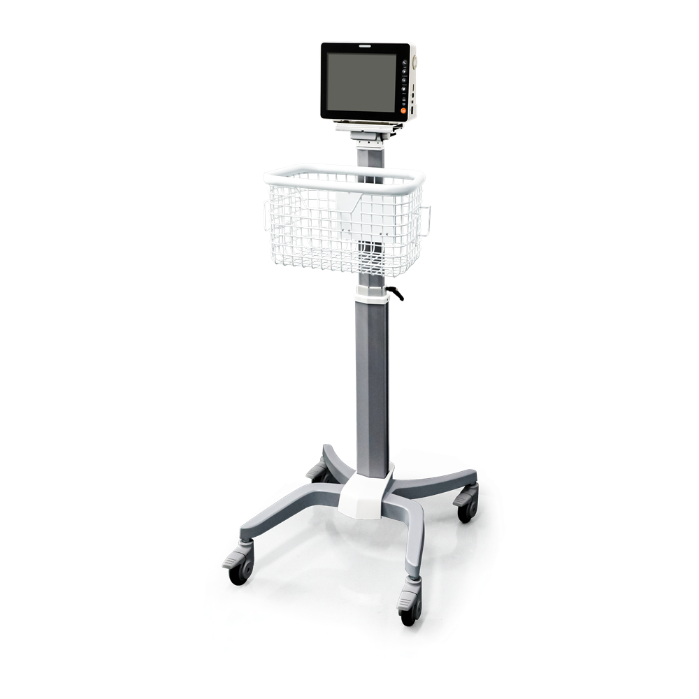 patient monitor with rolling stand