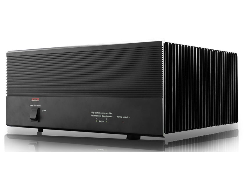 250 watts per channel! ADCOM GFA-565SE. Balanced Amplifier Deal!