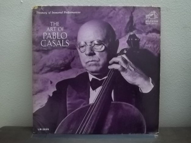 The art of PABLO CASALS - RCA Cello lp