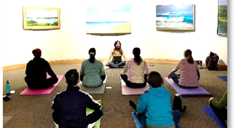 Yoga in the Gallery