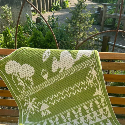 4 Seasons Blanket CAL - DenDennis, Wilmade, Created By Carolien and Mr.Cey