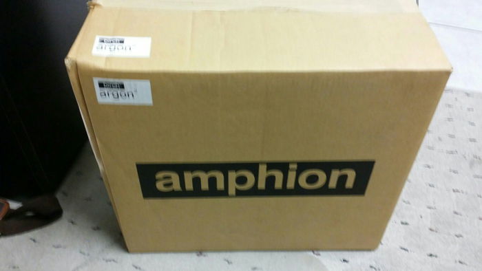 Amphion Argon 2 Bookshelf speakers.