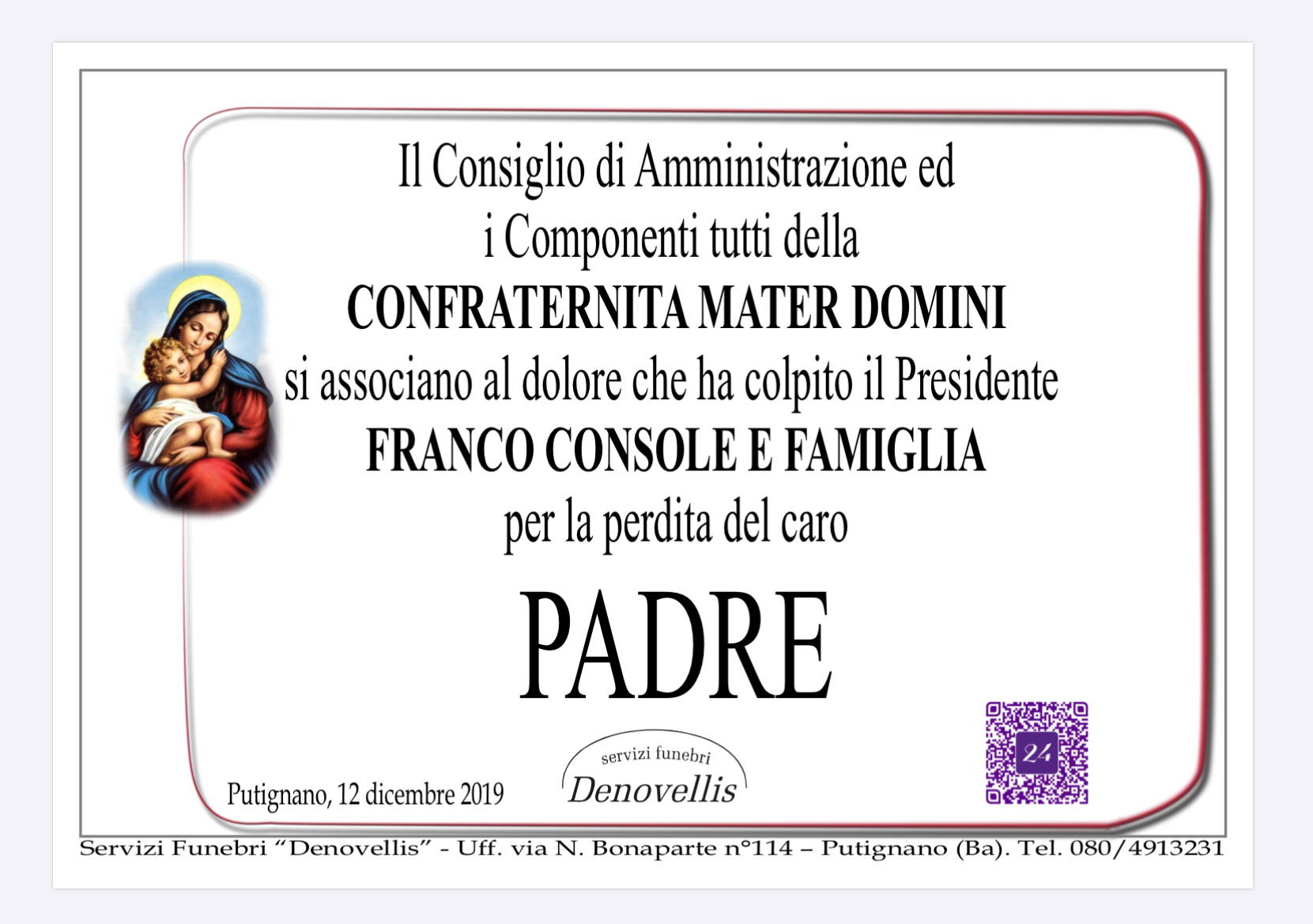 Confraternita Mater Domini