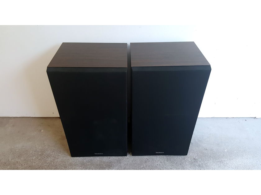 Technics  SB-X700 3-Way Stereo Speakers 12" Woofer Honeycomb Circa 1983 Will S