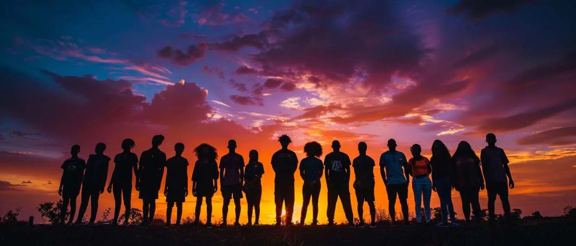 Sunset at LA General's Restorative Care Village, symbolizing hope for the future