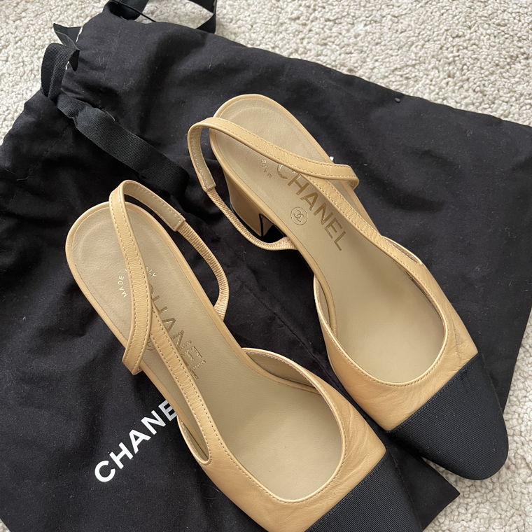 Chanel Slingback heels