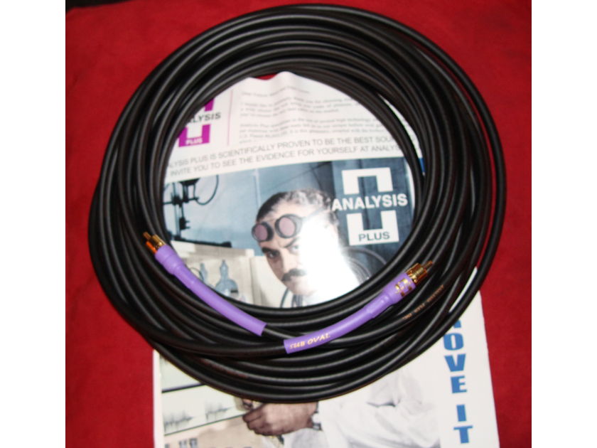 Analysis Plus Inc. Supper Sub LONG 15m RCA Sub Cable