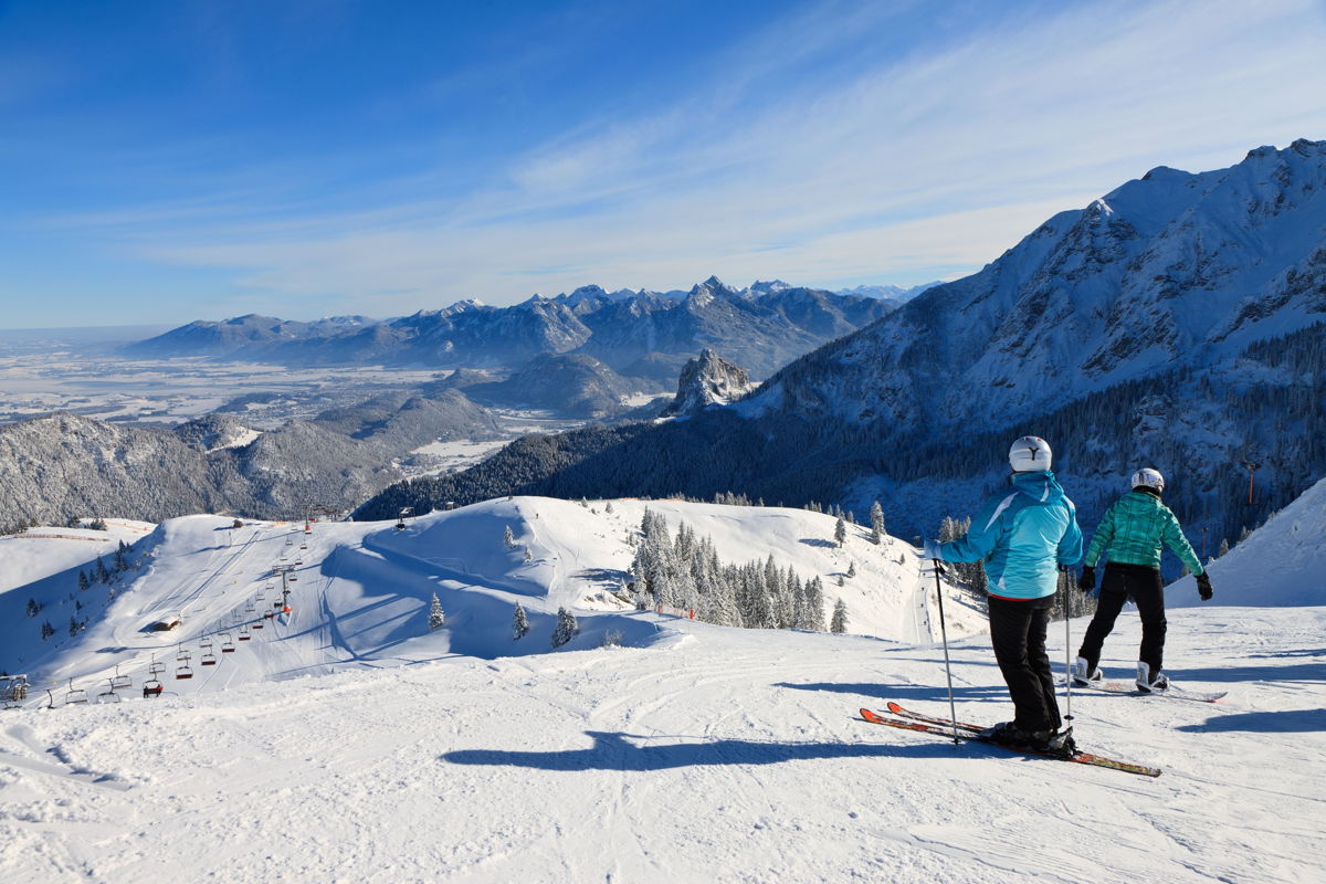 Winterurlaub im Allgäu direkt in Pfronten bei den Bergen