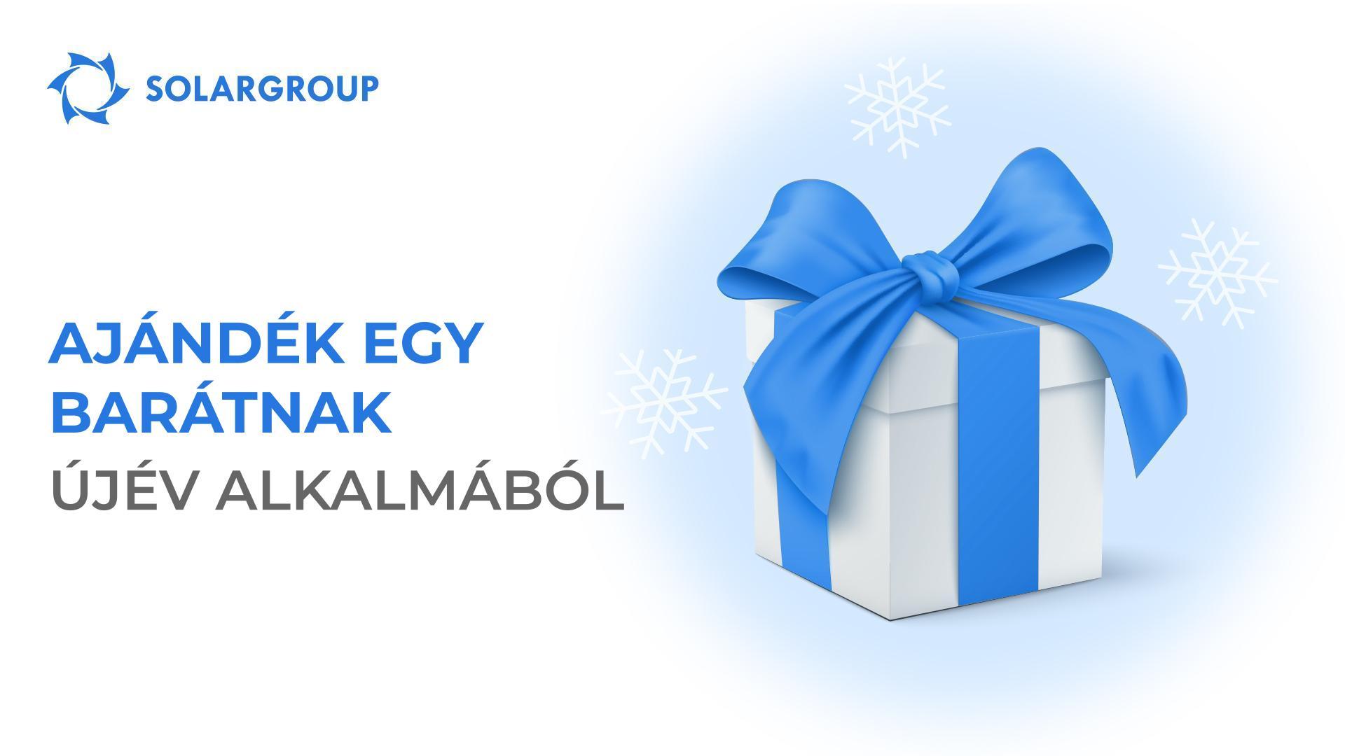 Ajándék egy barátnak újév alkalmából