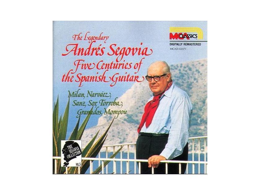 SEALED / The Legendary Andres Segovia - - 5 LPs