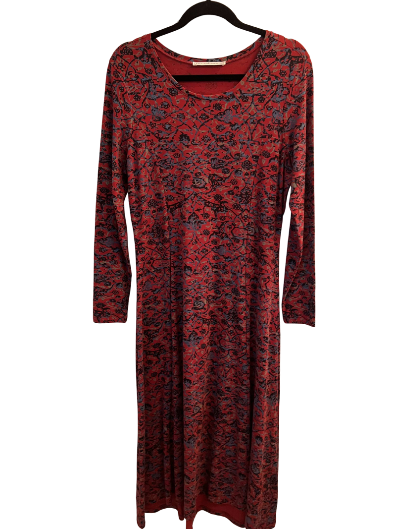 Long sleeve cotton knit dress - $50.00 | Peruvian Connection: Second ...