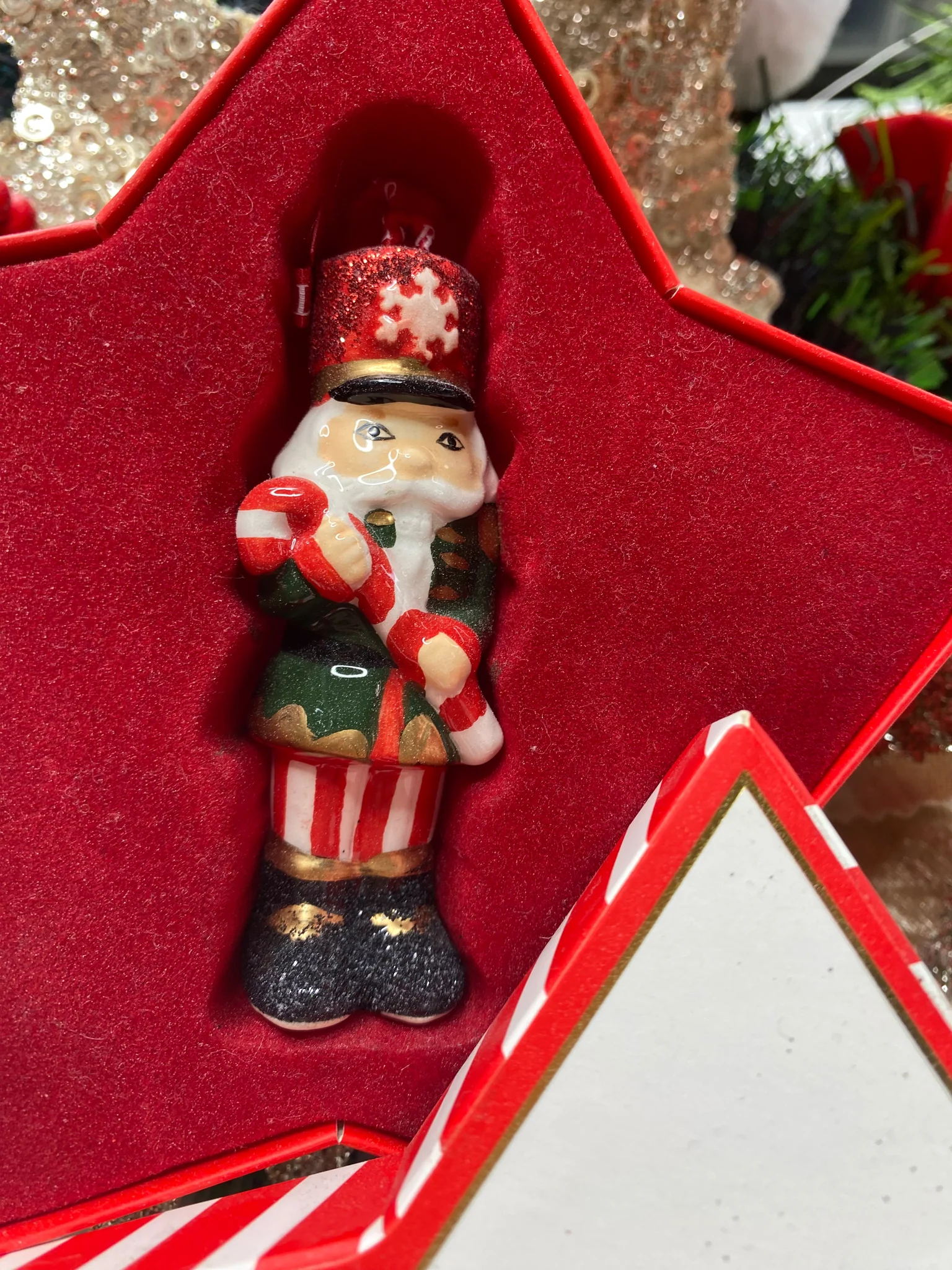 Nutcracker Tipperary Crystal Hanging Ornament - Image 2