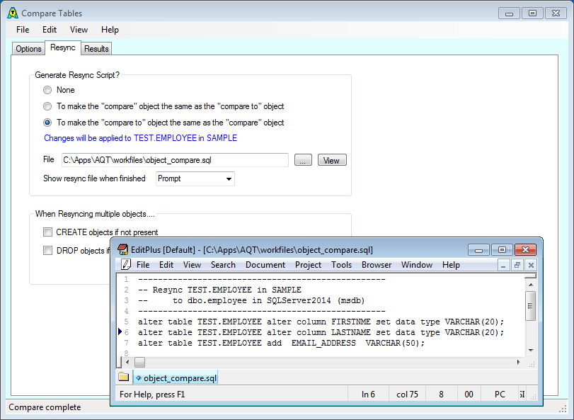 Db2 query tool