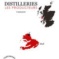 Carte localisation de la distillerie écossaise Tobermory