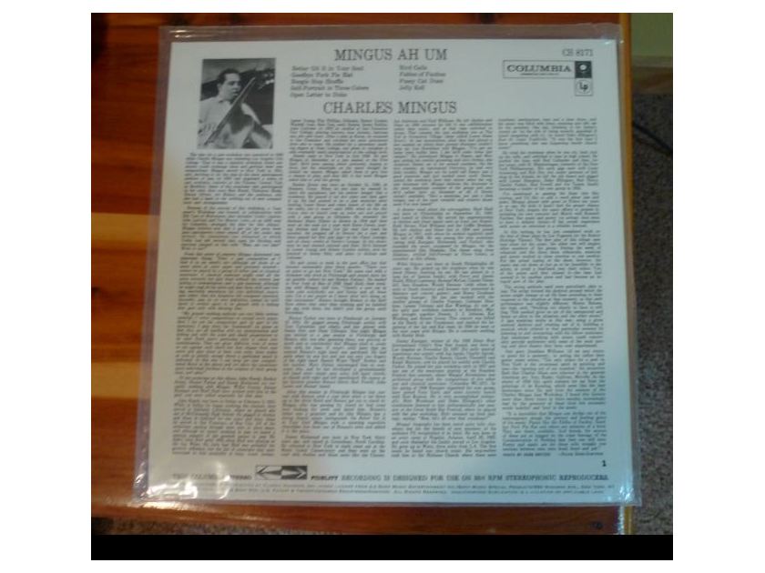 Charles Mingus - Ah Um Charles Mingus Ah Um Classic Records 180G 1990's Sealed