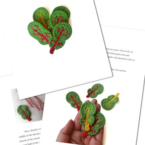 BIETENGROENTEN Haakpatroon PDF - Voedselpatroon Amigurumi Plant Haakgroenten Pretend Voedselpatroon Haakplanten Miniatuurvoedsel